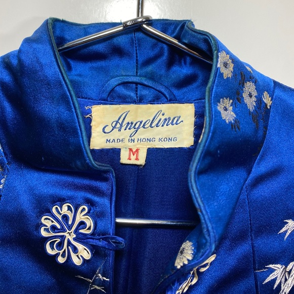 Satin Embroidered Jacket - Picture 4 of 6